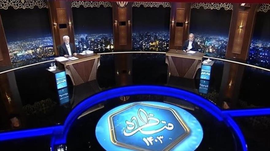 Inicia el primer debate presidencial de cara al balotaje en Irán
