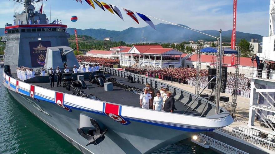 Pyongyang acelera modernización naval con destructor de 5000 toneladas