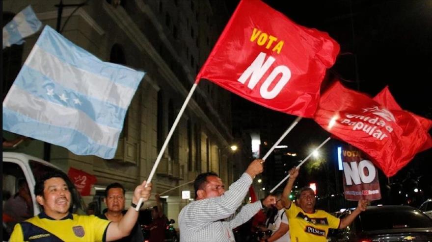 Venezuela y Colombia saludan “No” de ecuatorianos a políticas entreguistas