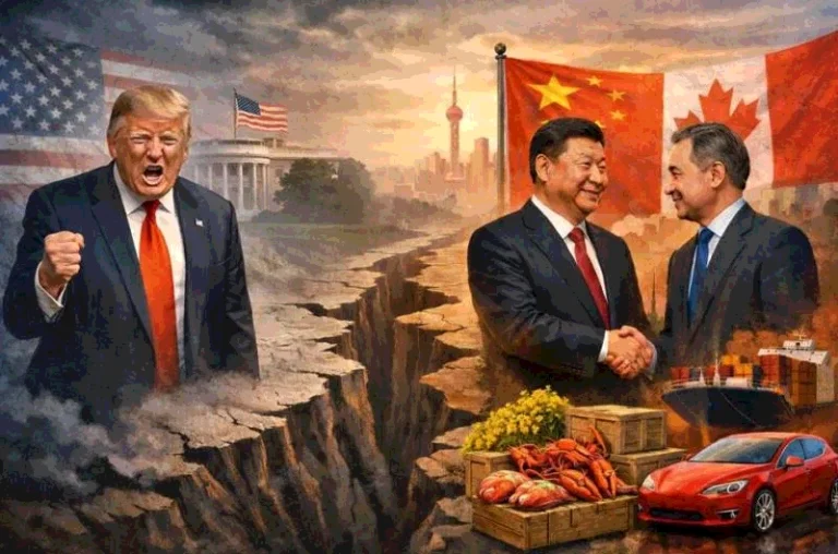 Canadá se aleja de Estados Unidos y se acerca a China