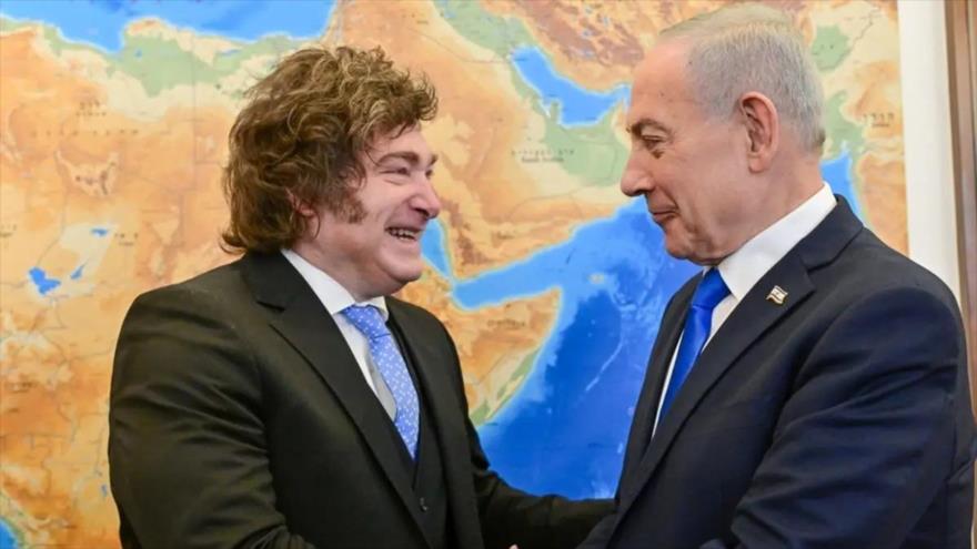 Milei avala guerra EEUU-Israel contra Irán y y mudanza diplomática a Al-Quds