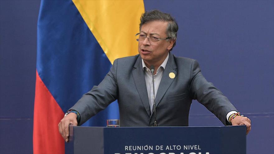 Petro acusa a Trump de intervenir en la contienda electoral colombiana