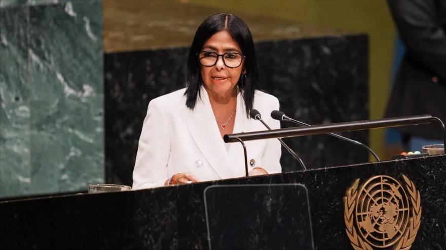 Delcy Rodríguez plantea ante la ONU una nueva etapa para Venezuela